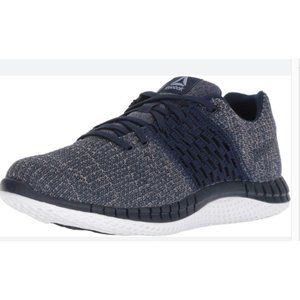 Reebok Print Run ULTK Blue.Navy Pewter Cross Training Shoes CN1117 Women US 12